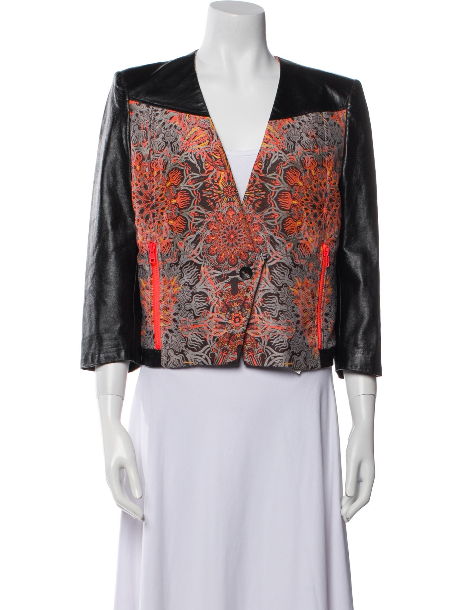 Helmut Lang Printed Evening Jacket