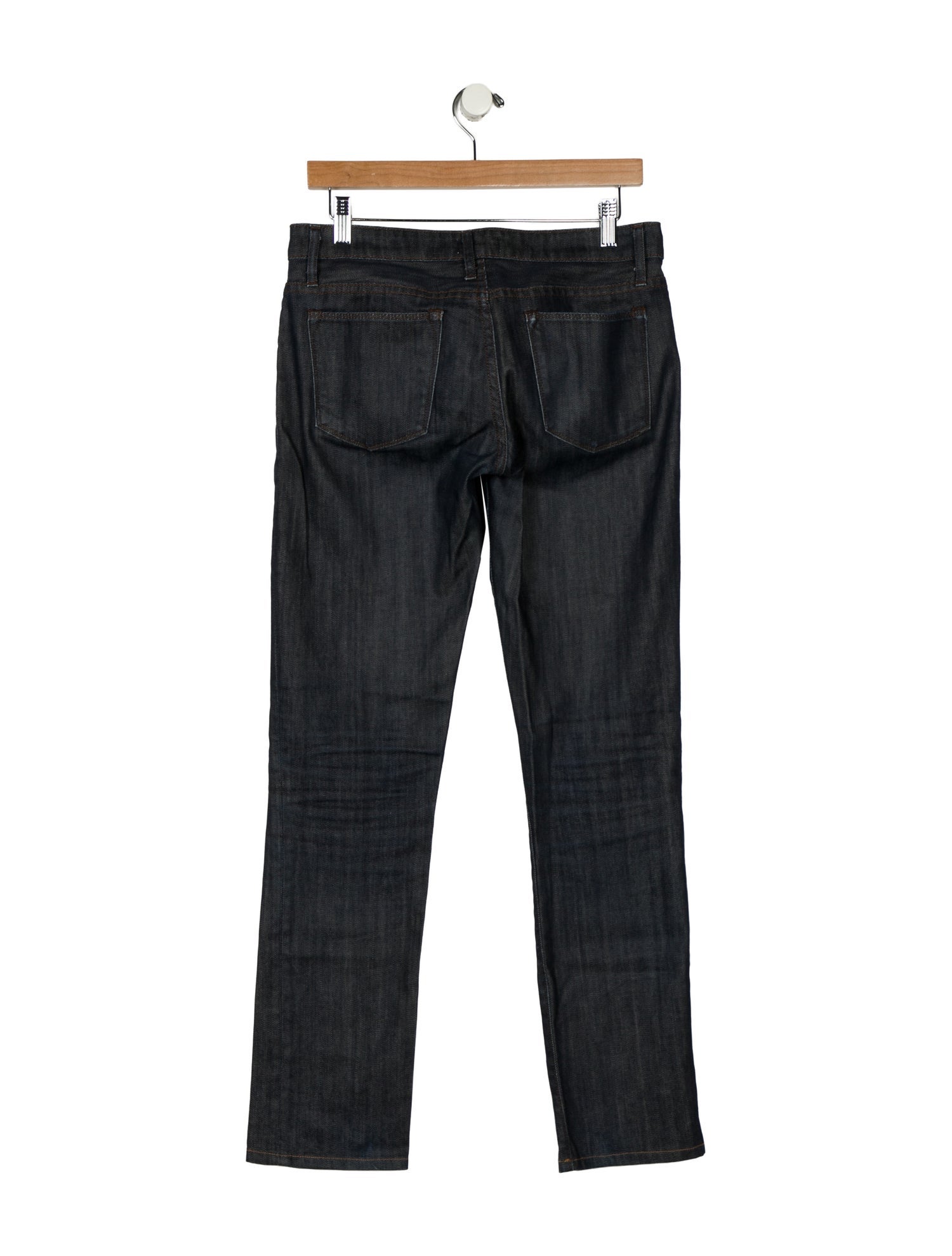 Helmut Lang Mid-Rise Straight Leg Jeans