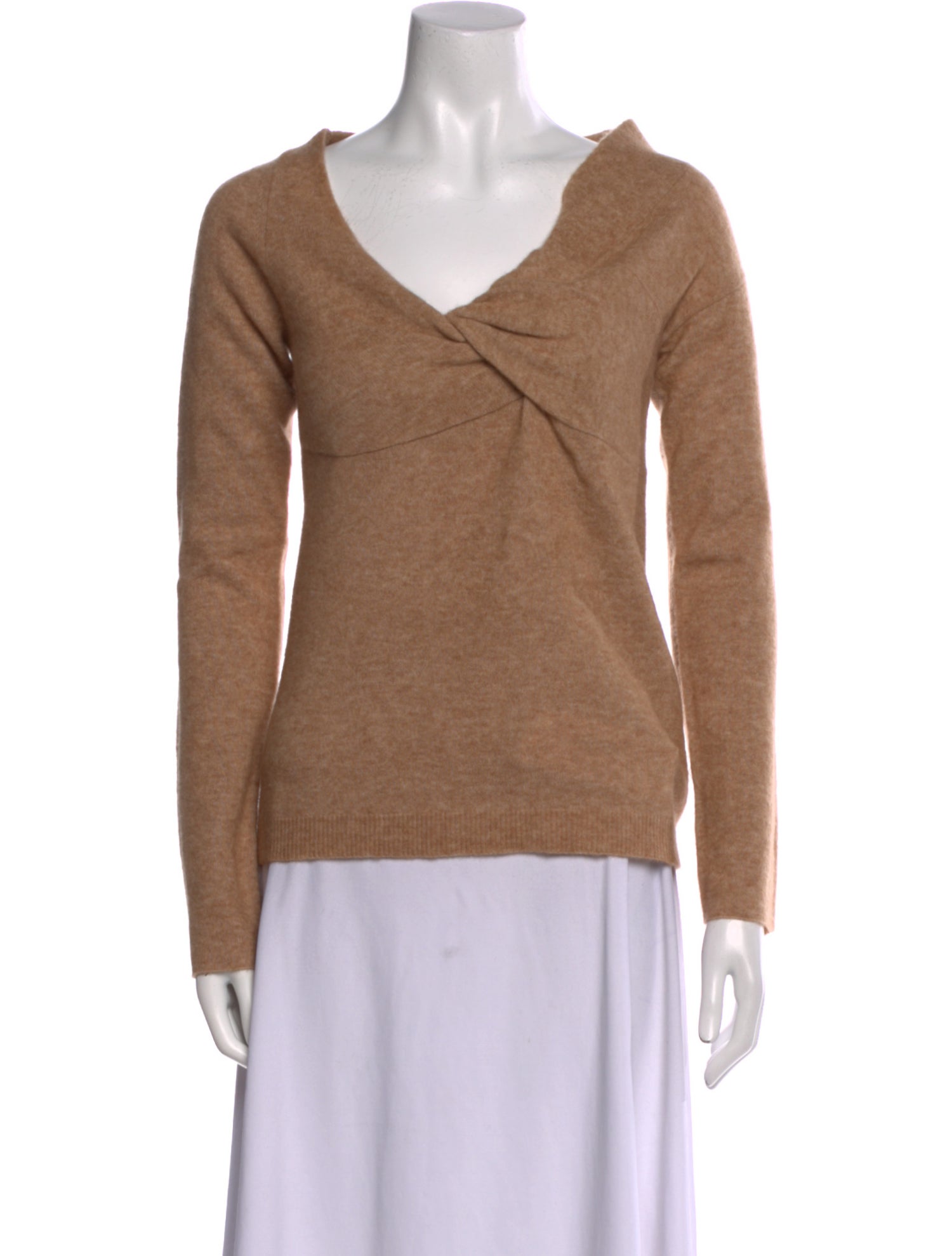 Helmut Lang Wool V-Neck Sweater