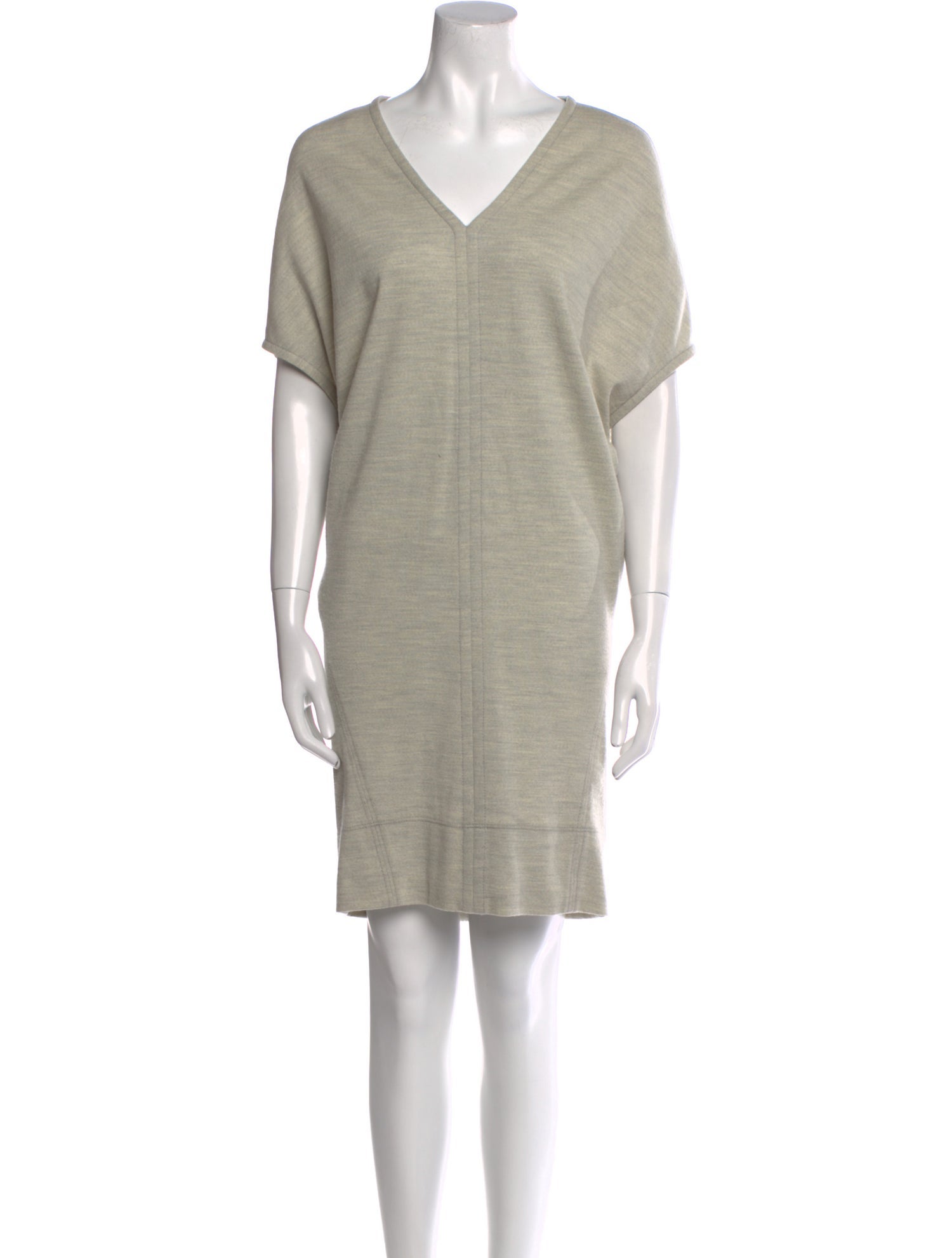 Helmut Lang Wool Knee-Length Dress