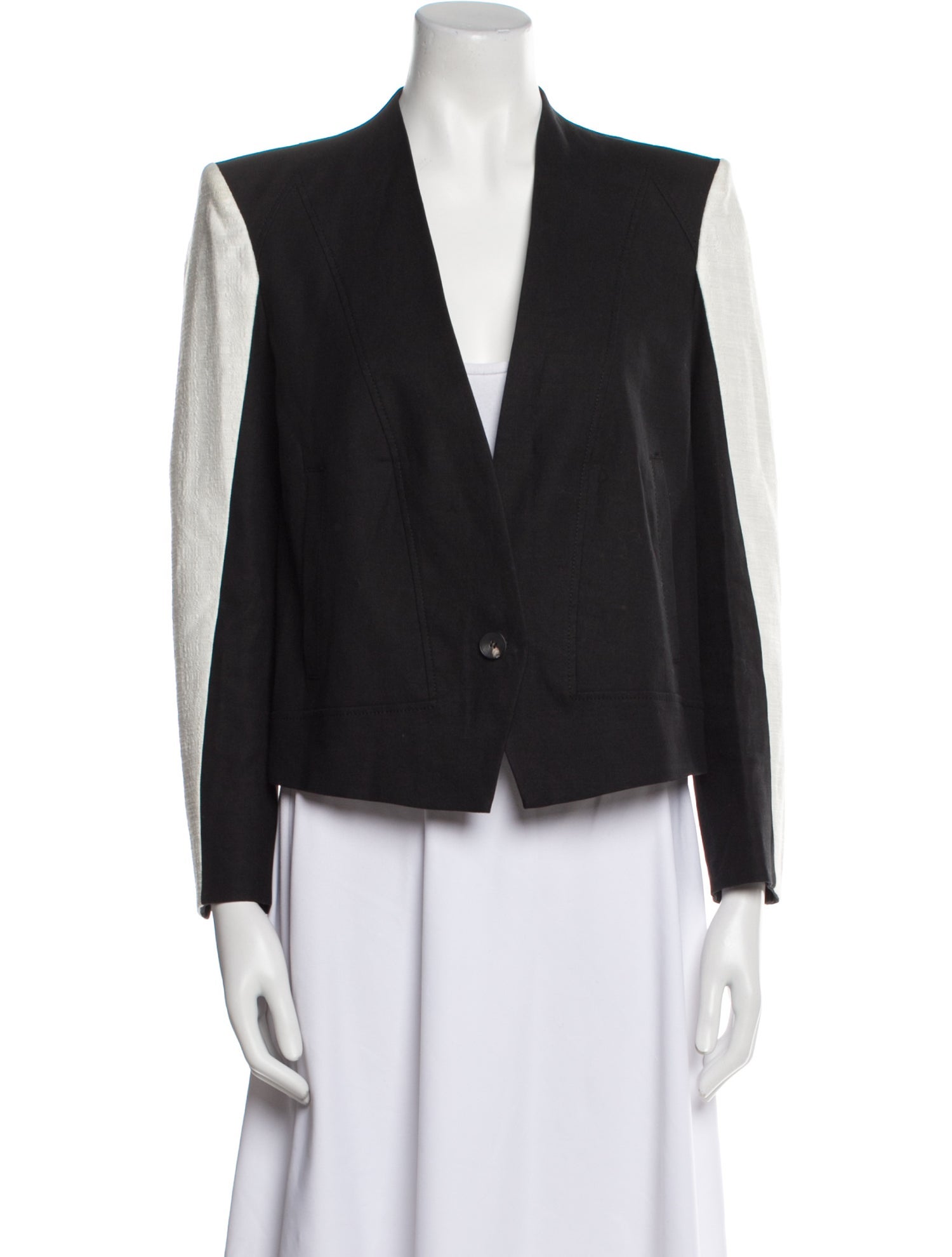 Helmut Lang Colorblock Pattern Jacket