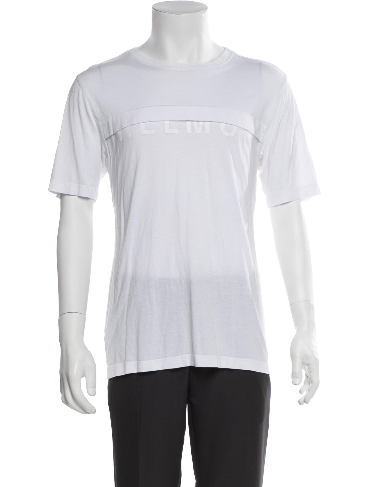 Helmut Lang Crew Neck Short Sleeve T-Shirt