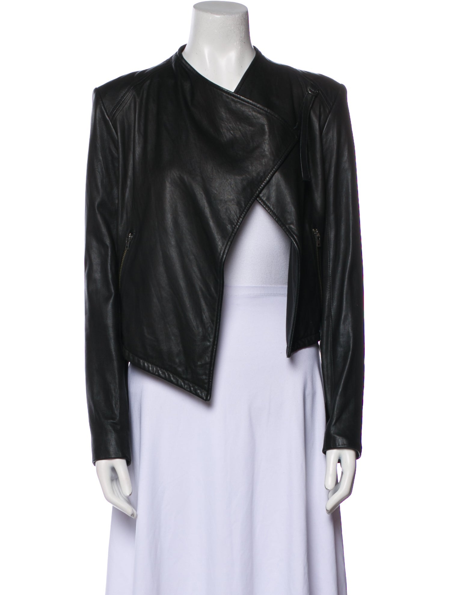 Helmut Lang Leather Biker Jacket