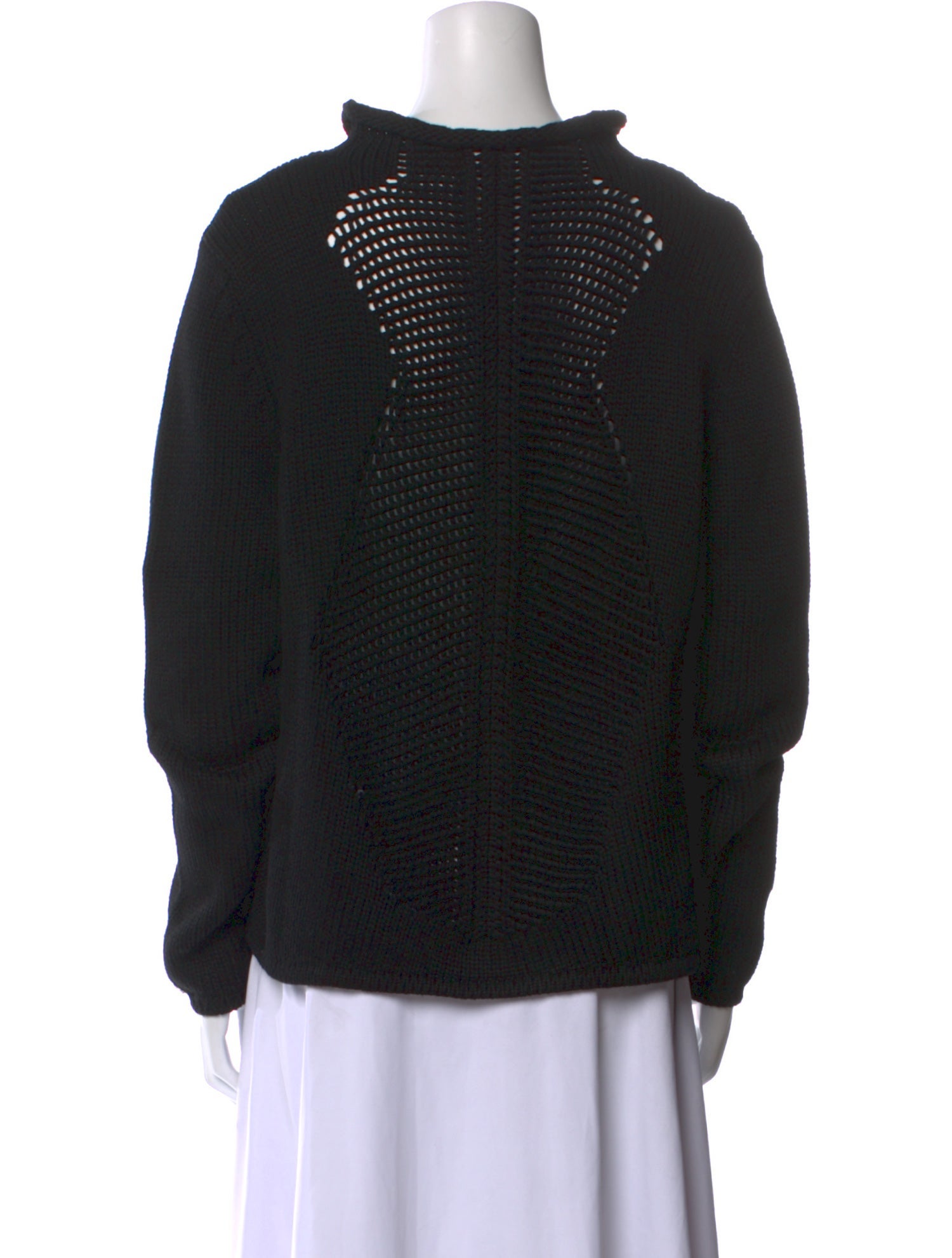 Helmut Lang Mock Neck Sweater