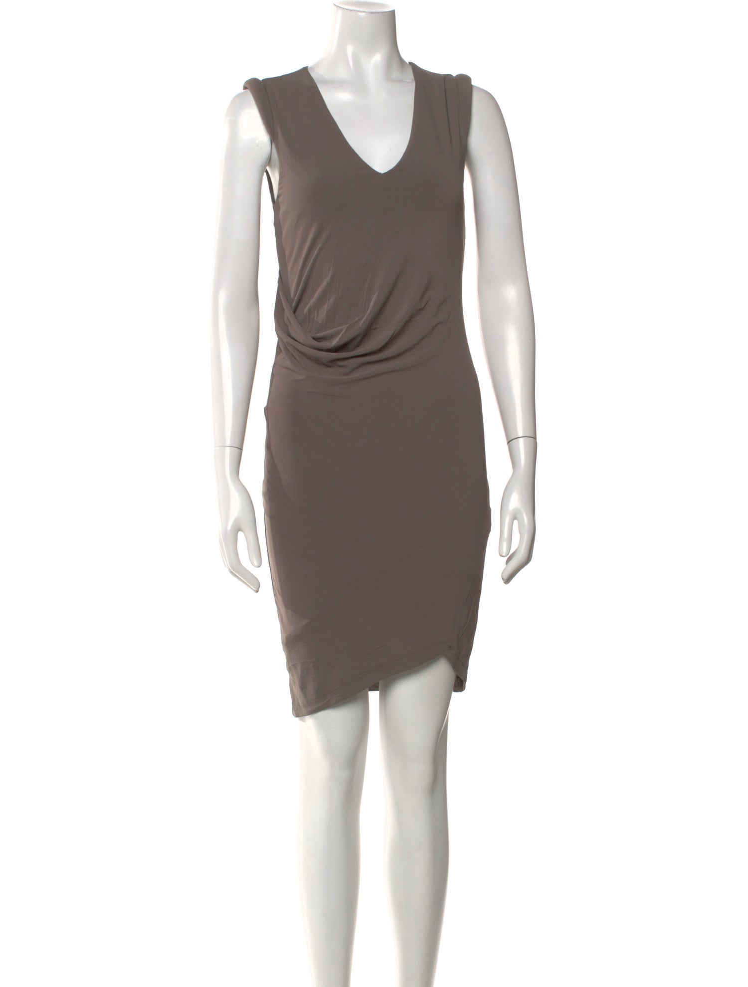 Helmut Lang Cowl Neck Mini Dress
