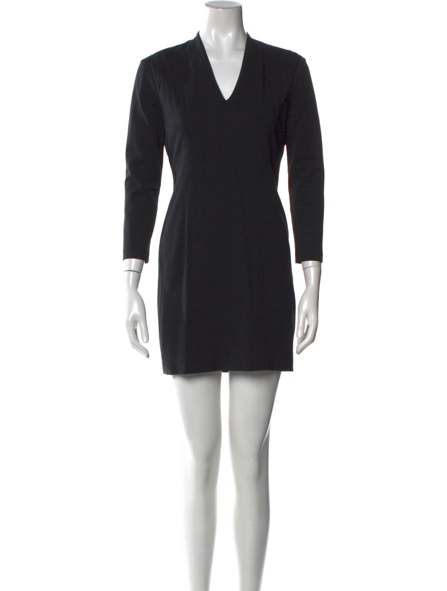 Helmut Lang V-Neck Mini Dress
