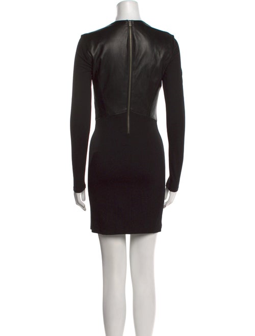 Helmut Lang Crew Neck Mini Dress
