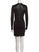 Helmut Lang Crew Neck Mini Dress