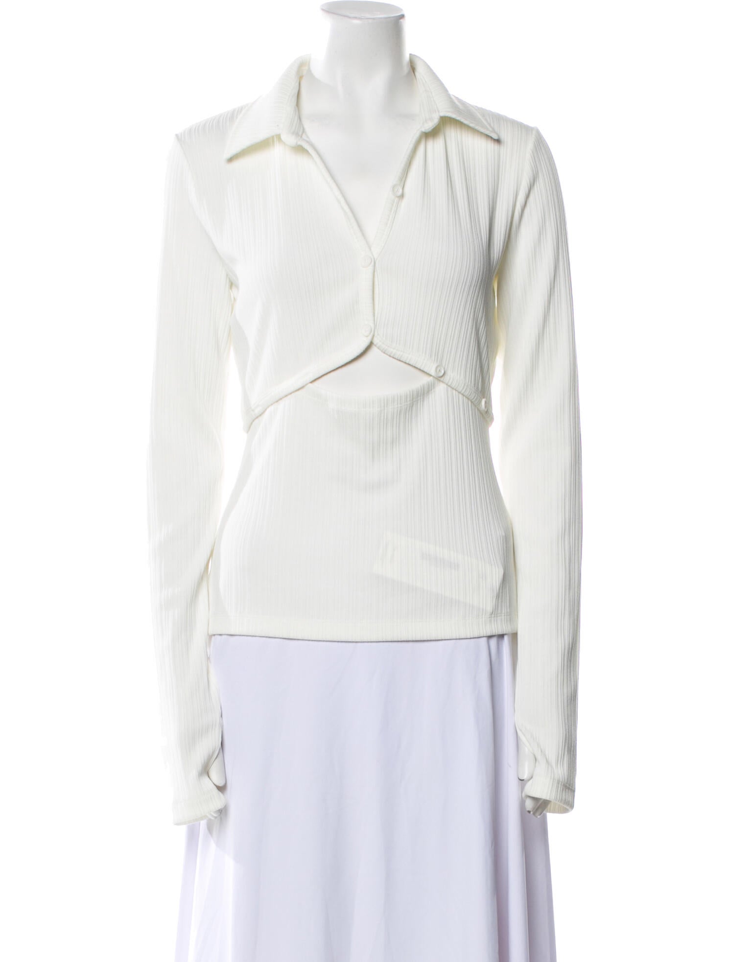 Helmut Lang Long Sleeve Blouse