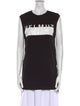 Helmut Lang Graphic Print Crew Neck Top