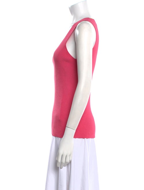 Helmut Lang Nylon Scoop Neck Top