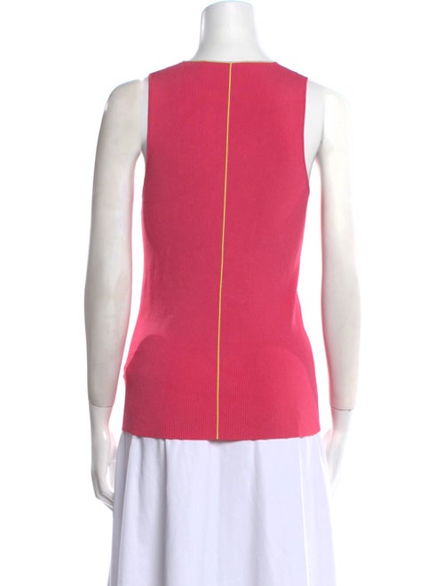 Helmut Lang Nylon Scoop Neck Top