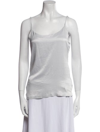 Helmut Lang Scoop Neck Sleeveless Top
