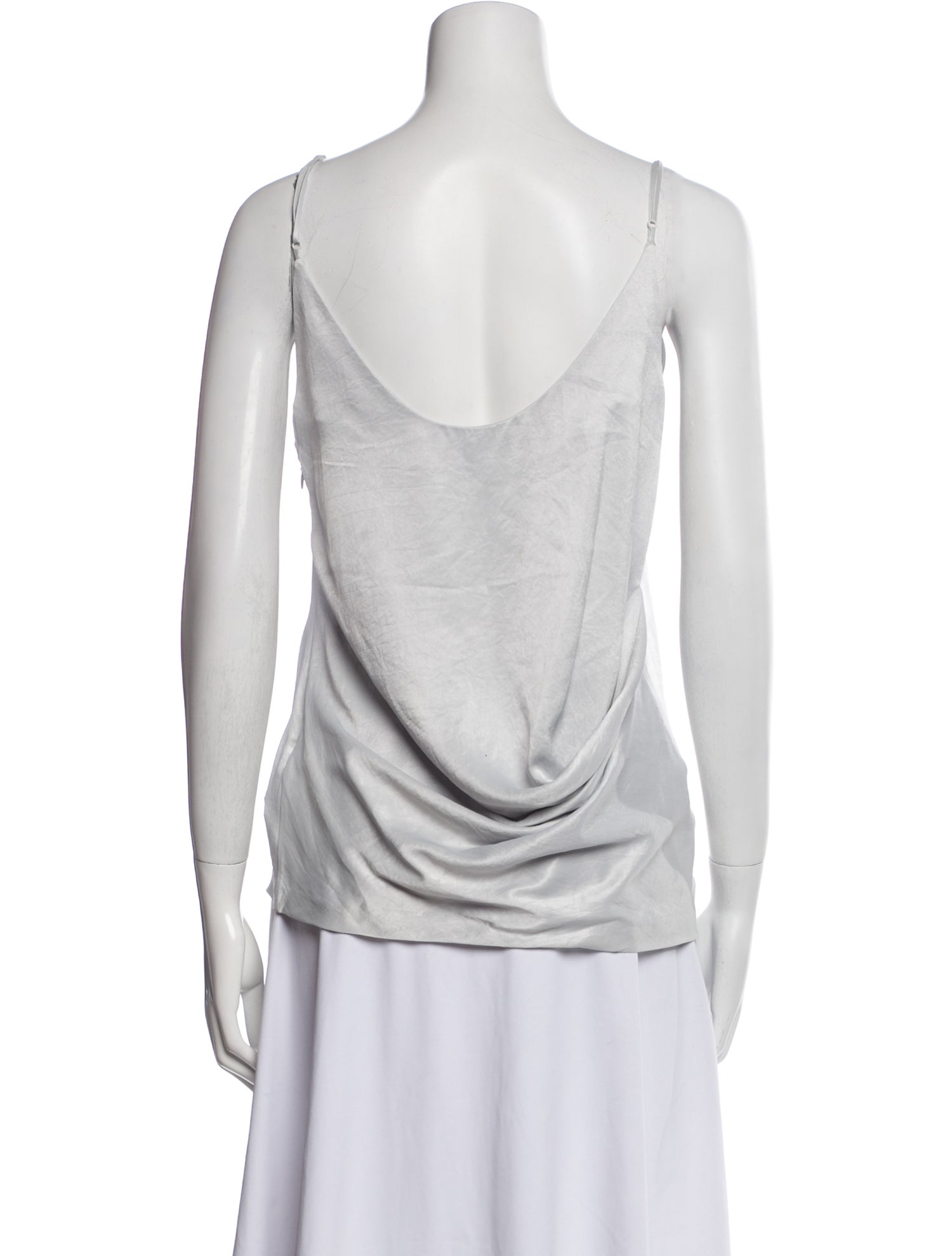 Helmut Lang Scoop Neck Sleeveless Top
