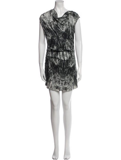 Helmut Lang Printed Mini Dress