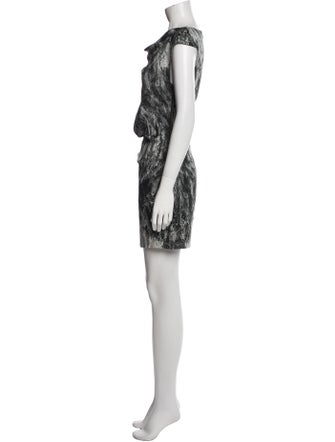 Helmut Lang Printed Mini Dress
