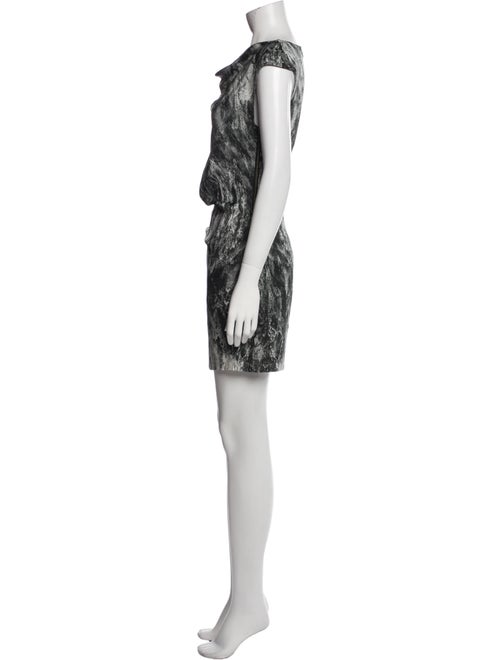 Helmut Lang Printed Mini Dress