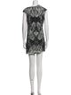 Helmut Lang Printed Mini Dress