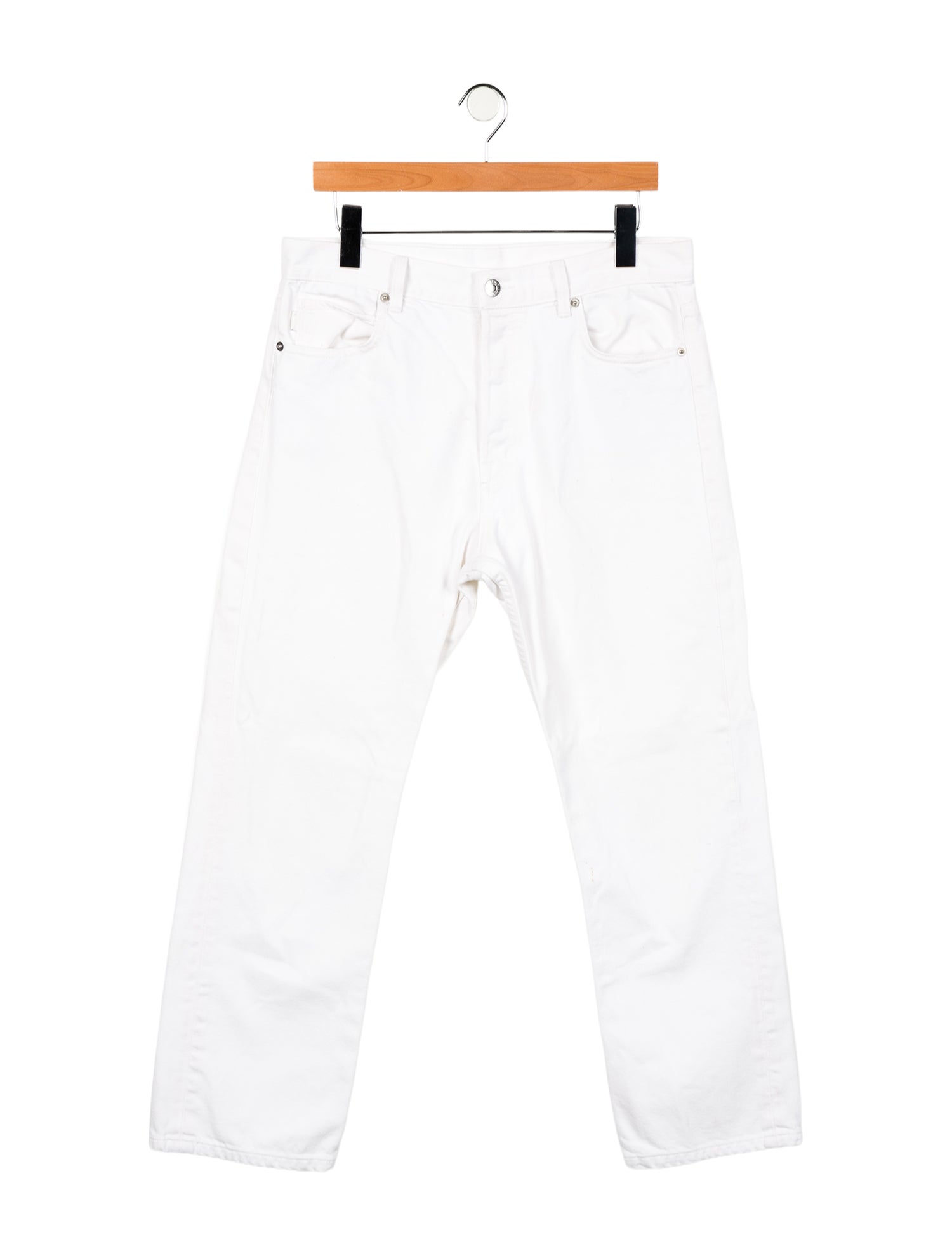 Helmut Lang High-Rise Straight Leg Jeans