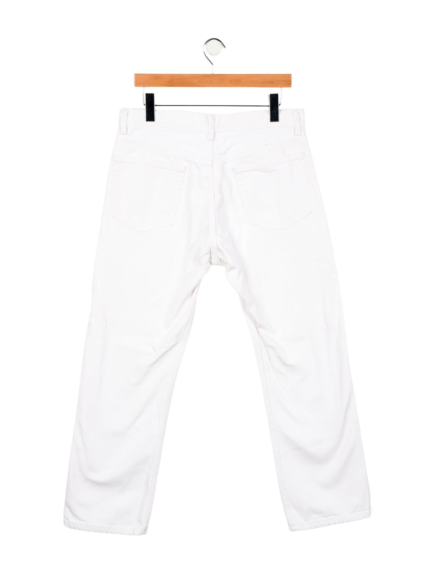 Helmut Lang High-Rise Straight Leg Jeans