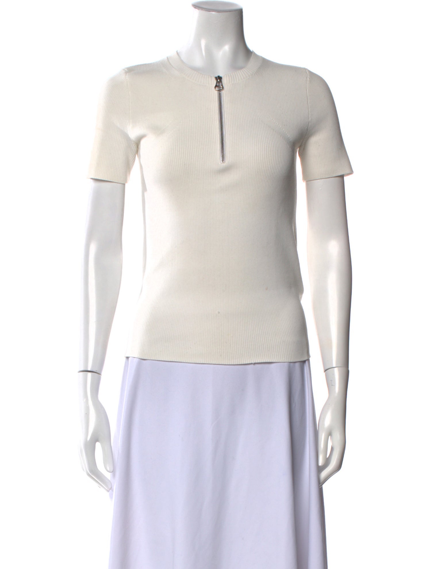 Helmut Lang V-Neck Short Sleeve Polo