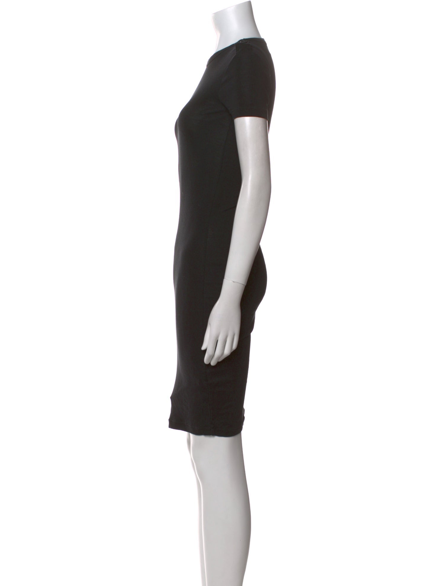 Helmut Lang Silk Knee-Length Dress