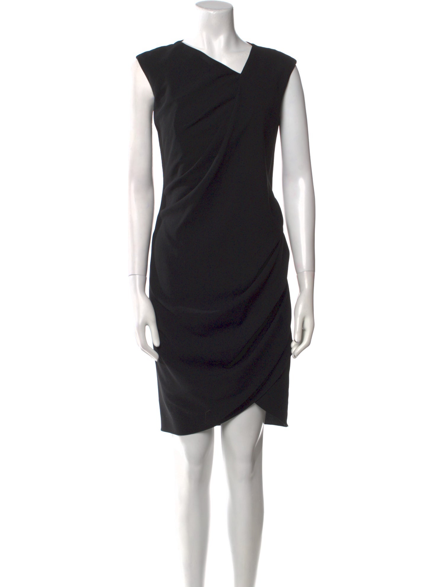 Helmut Lang Cowl Neck Knee-Length Dress