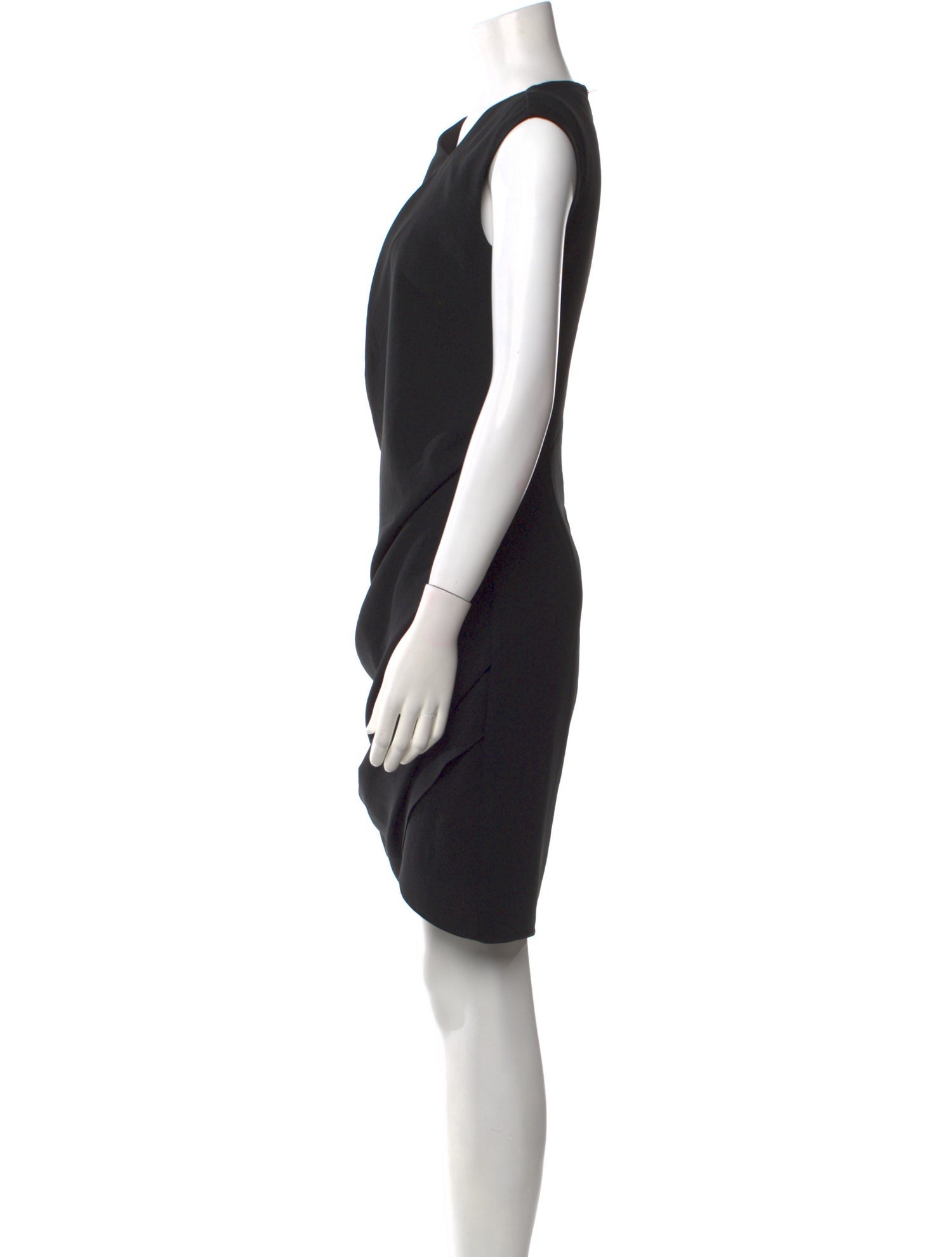 Helmut Lang Cowl Neck Knee-Length Dress