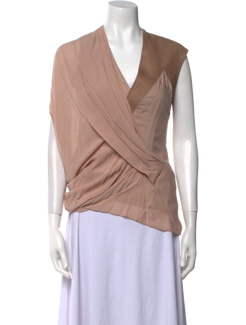 Helmut Lang Cowl Neck Sleeveless Blouse