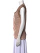 Helmut Lang Cowl Neck Sleeveless Blouse