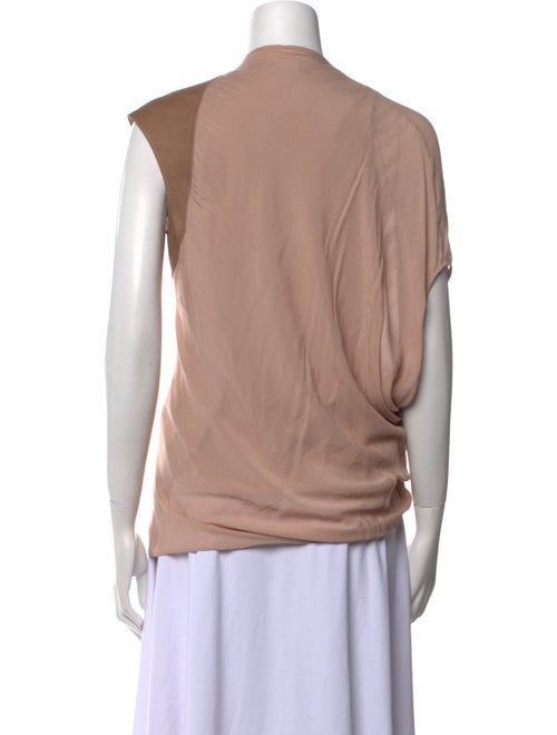 Helmut Lang Cowl Neck Sleeveless Blouse