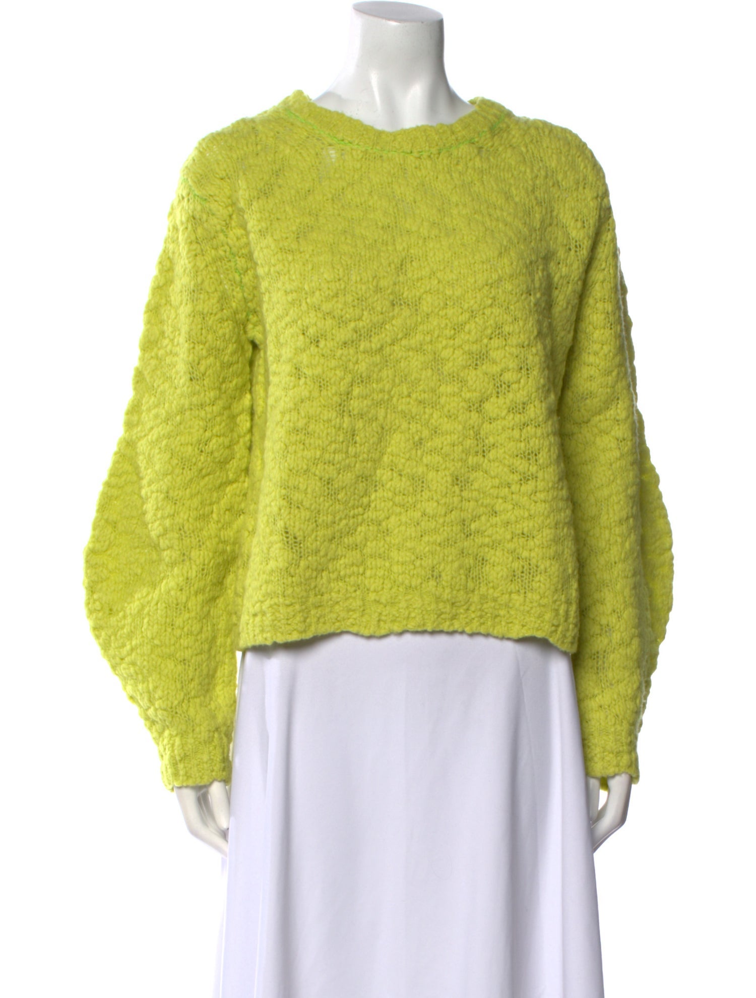 Helmut Lang Wool Scoop Neck Sweater