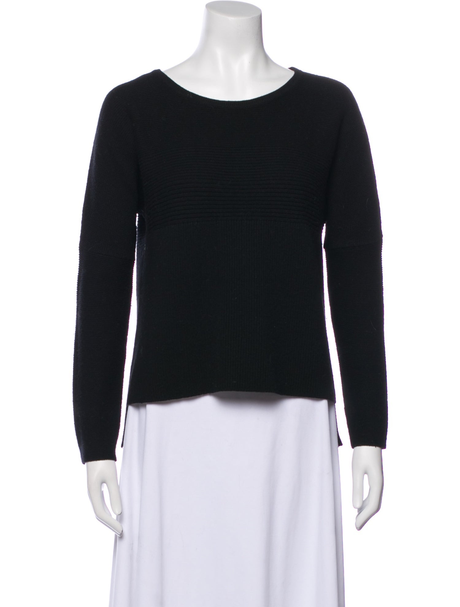 Helmut Lang Scoop Neck Long Sleeve Sweatshirt