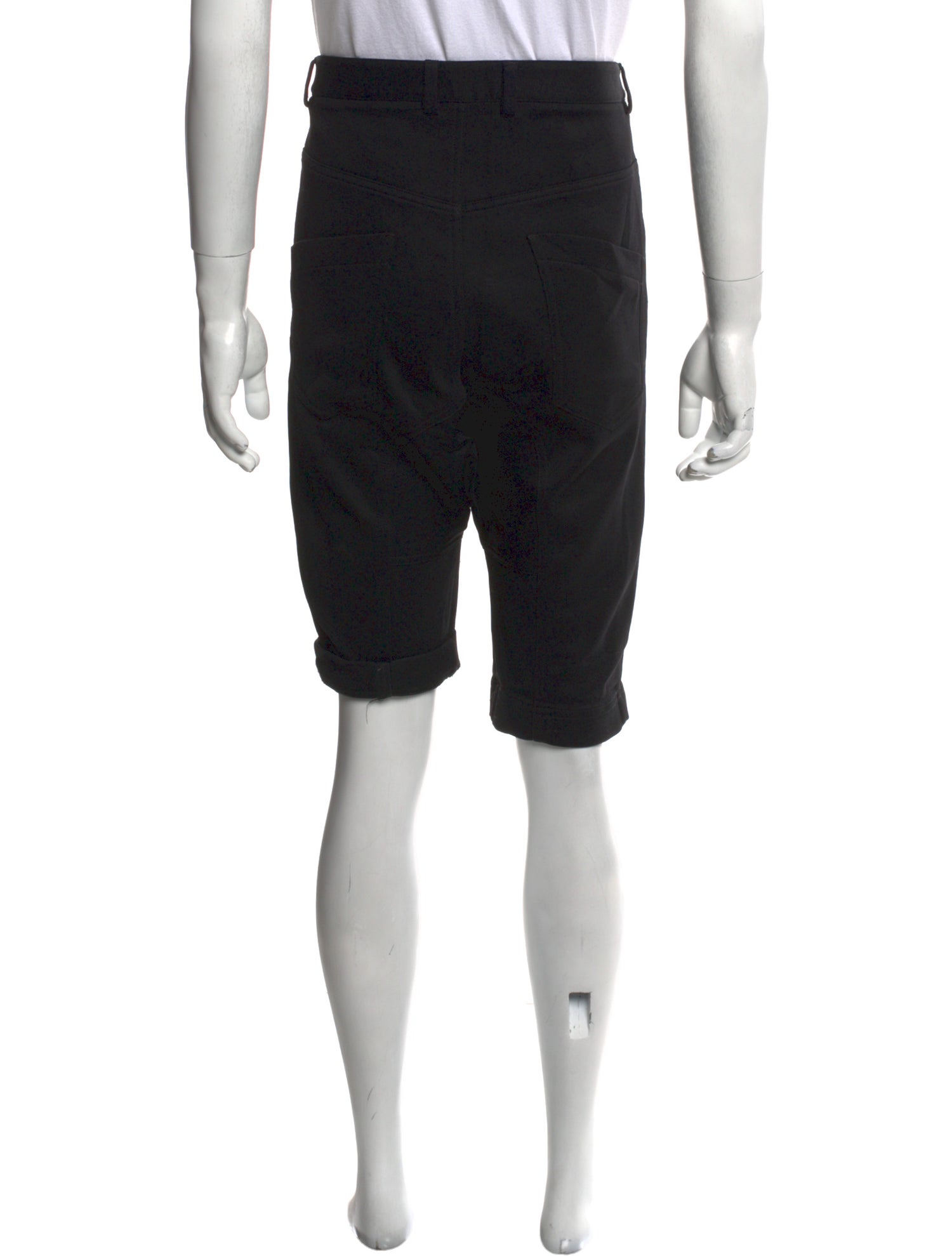 Helmut Lang Flat Front Shorts