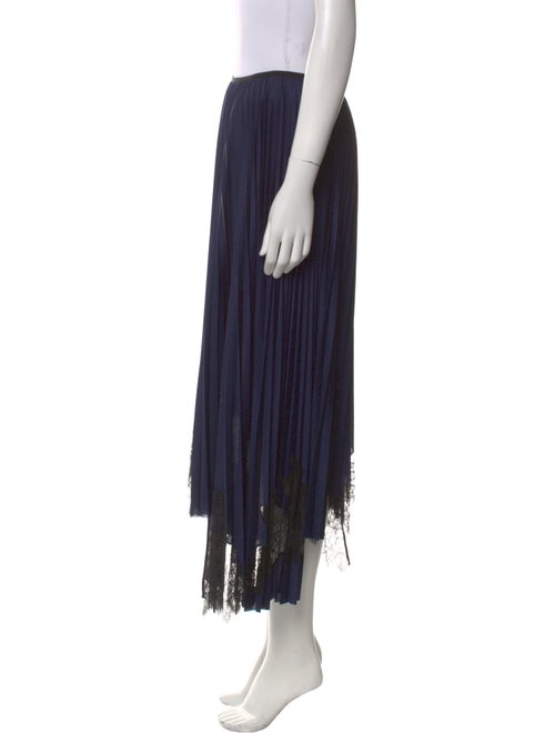 Helmut Lang Striped Midi Length Skirt