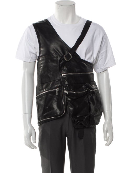 Helmut Lang Utility Cow Leather Vest