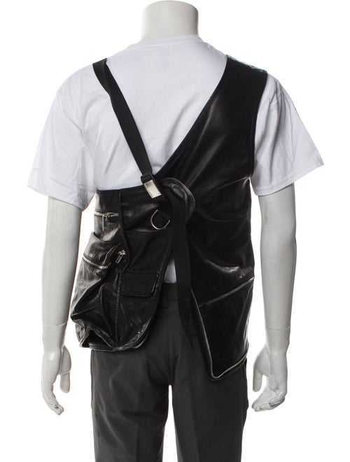 Helmut Lang Utility Cow Leather Vest