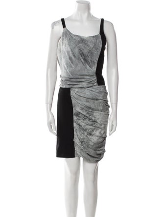Helmut Lang Silk Mini Dress