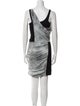 Helmut Lang Silk Mini Dress