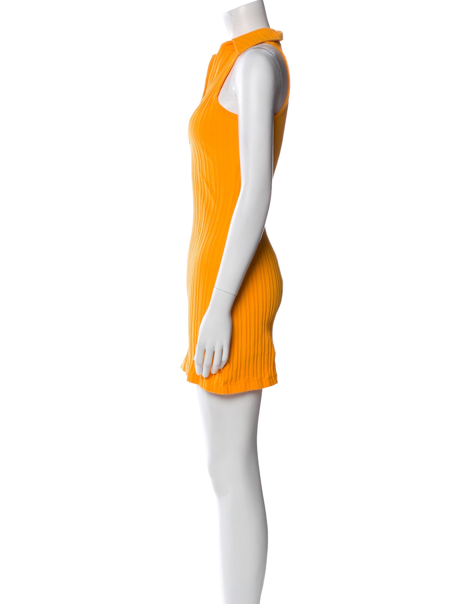 Helmut Lang V-Neck Mini Dress