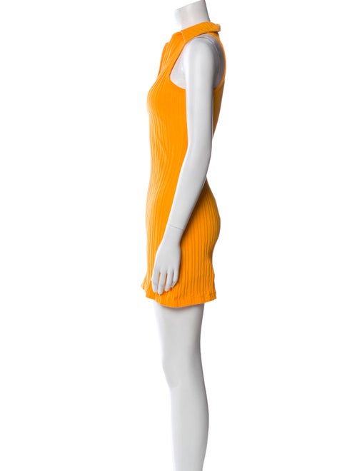 Helmut Lang V-Neck Mini Dress