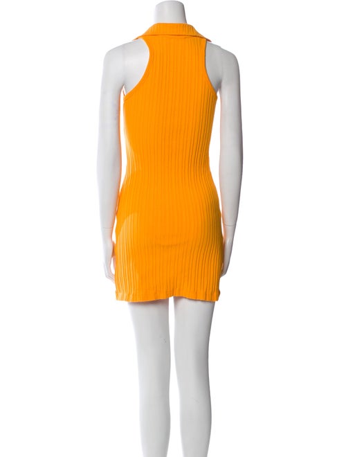 Helmut Lang V-Neck Mini Dress