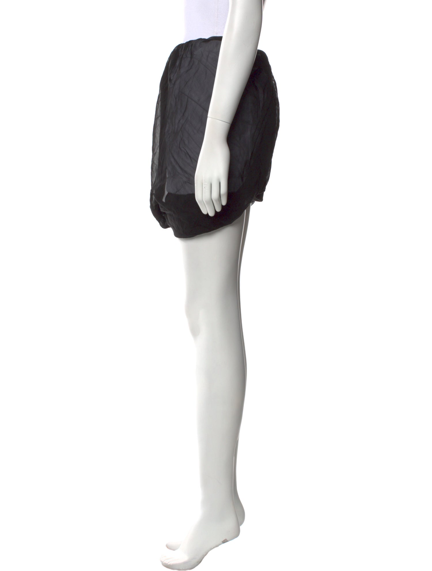 Helmut Lang Silk Mini Skirt