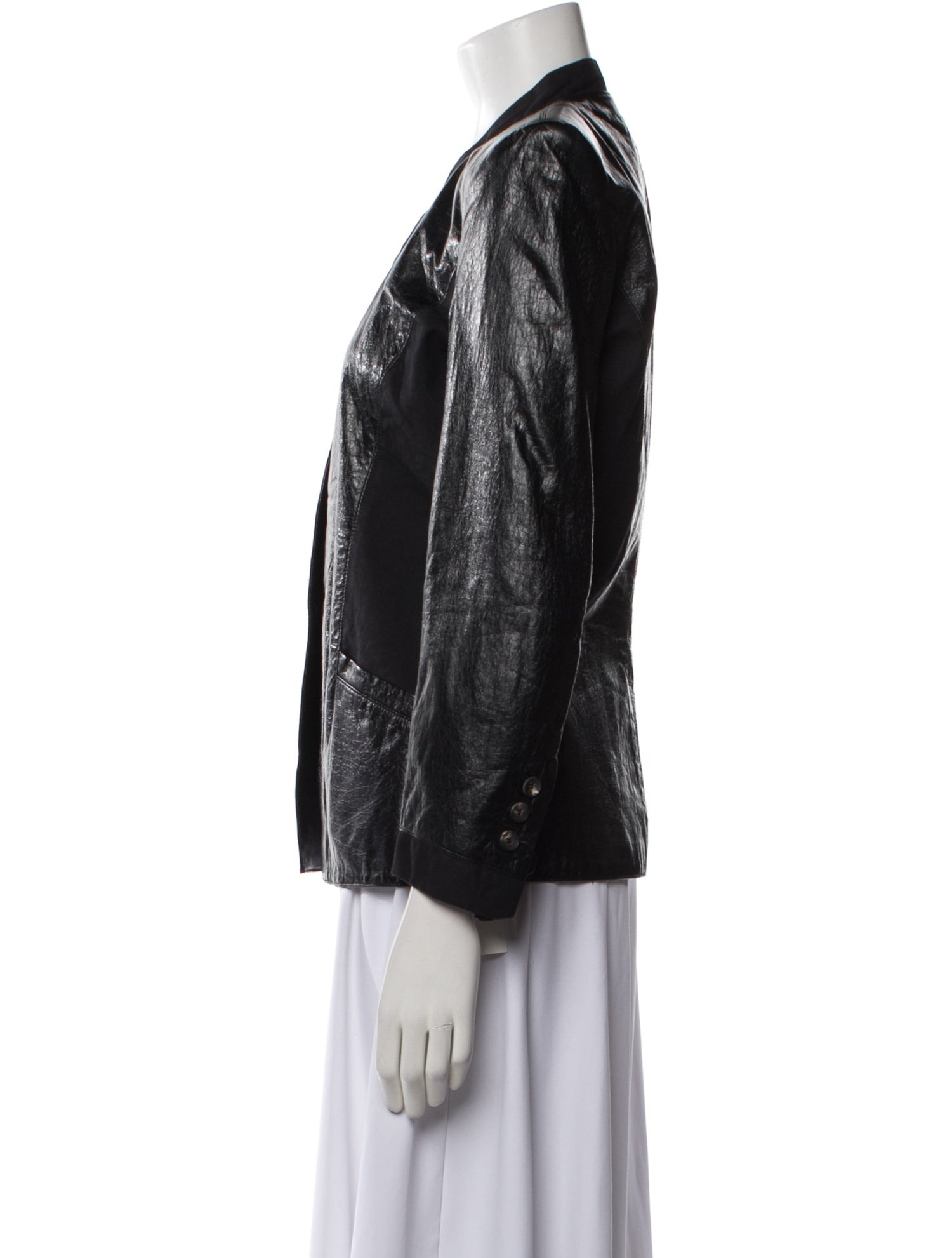 Helmut Lang Leather Blazer
