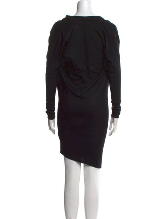 Helmut Lang Wool Knee-Length Dress
