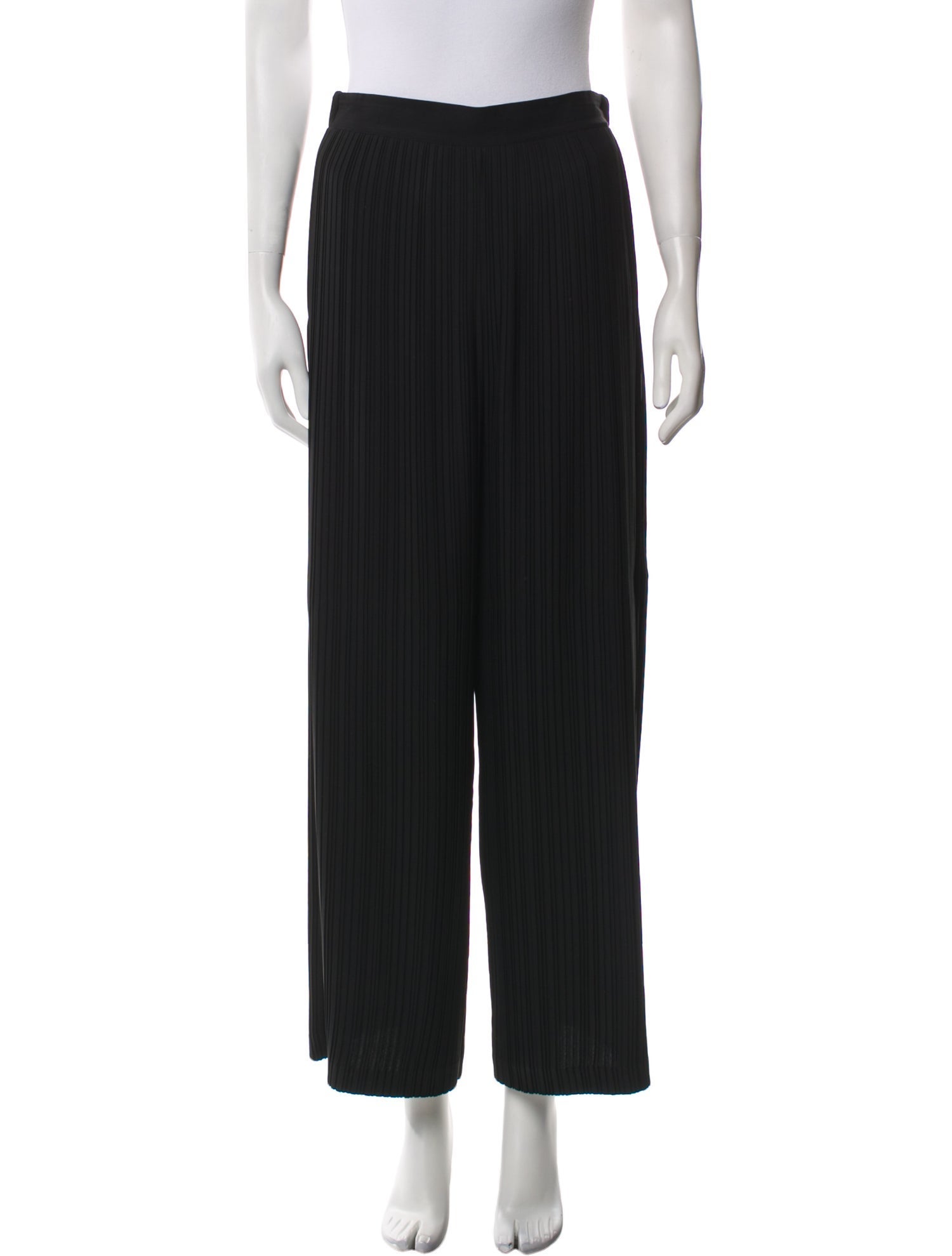 Helmut Lang Striped Wide Leg Pants