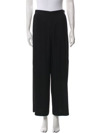 Helmut Lang Striped Wide Leg Pants