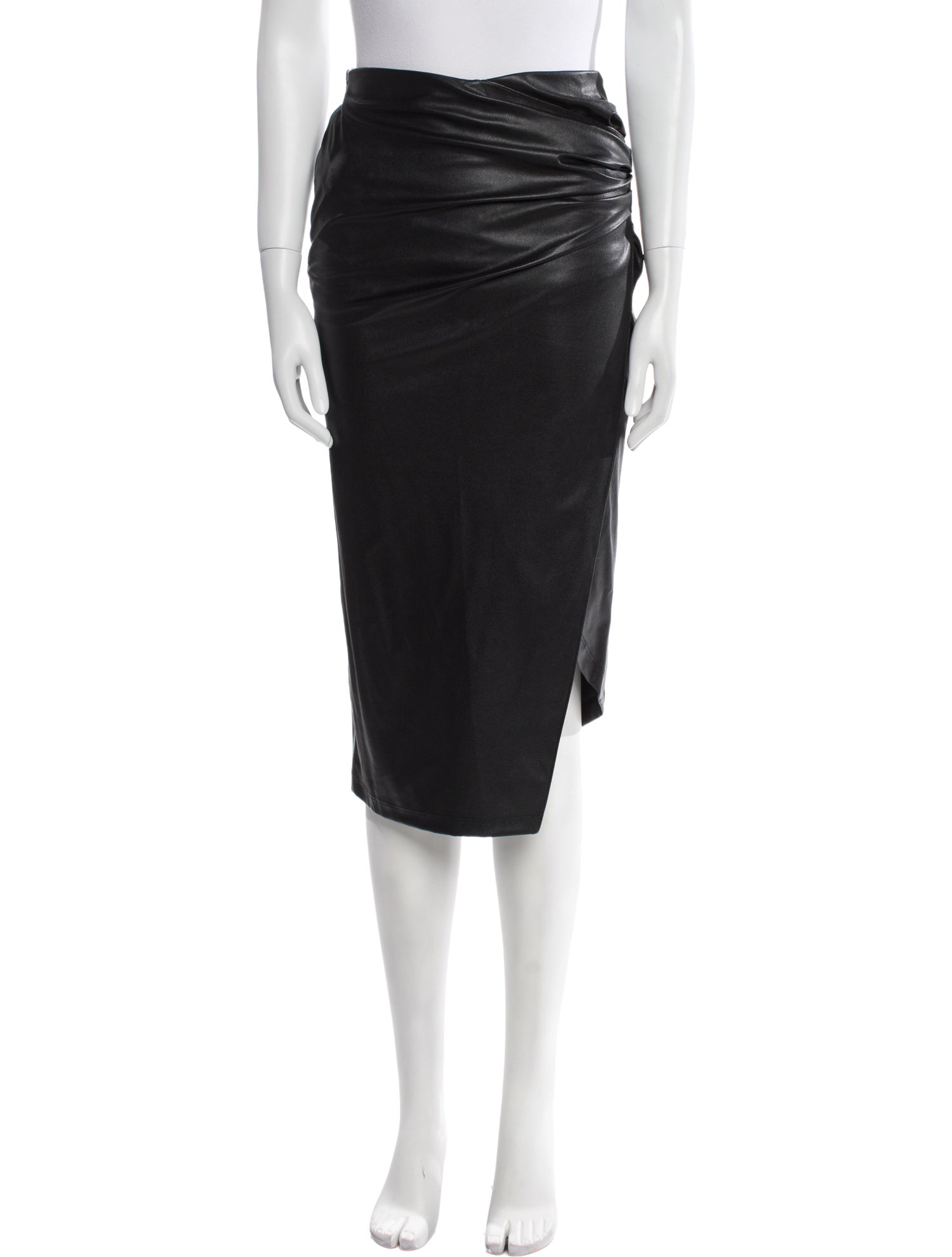 Helmut Lang Pleated Accents Midi Length Skirt w/ Tags