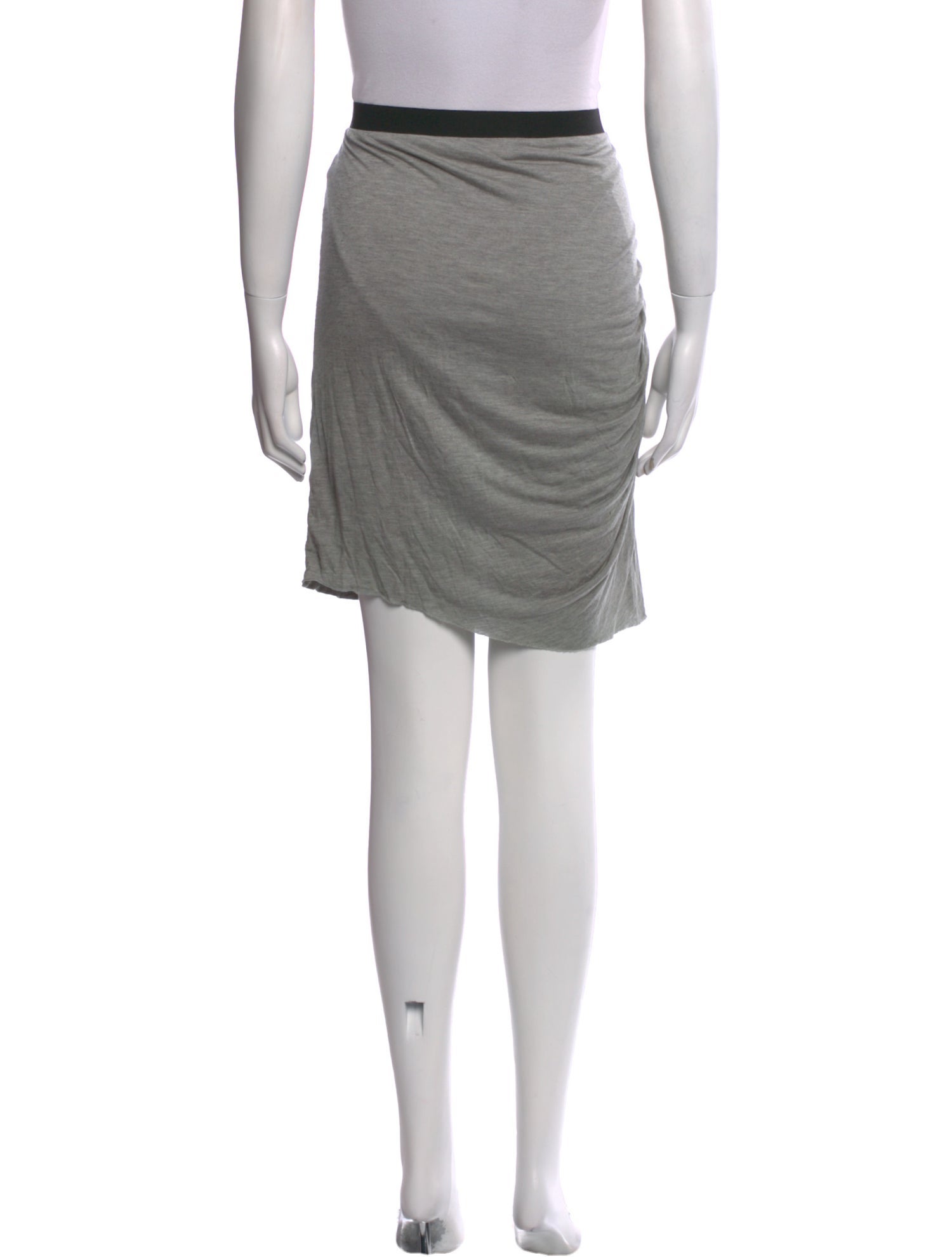 Helmut Lang Ruffle Embellishment Knee-Length Skirt