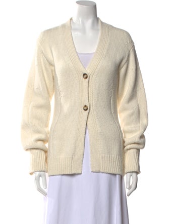 Helmut Lang Wool V-Neck Sweater